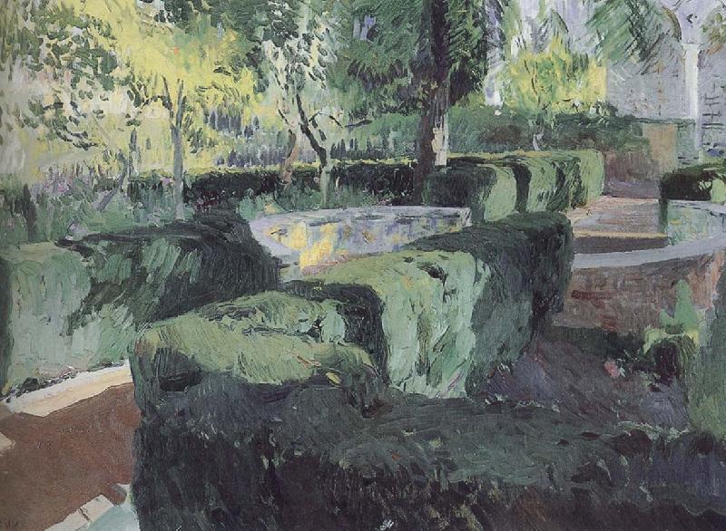 Joaquin Sorolla V Garden France oil painting art